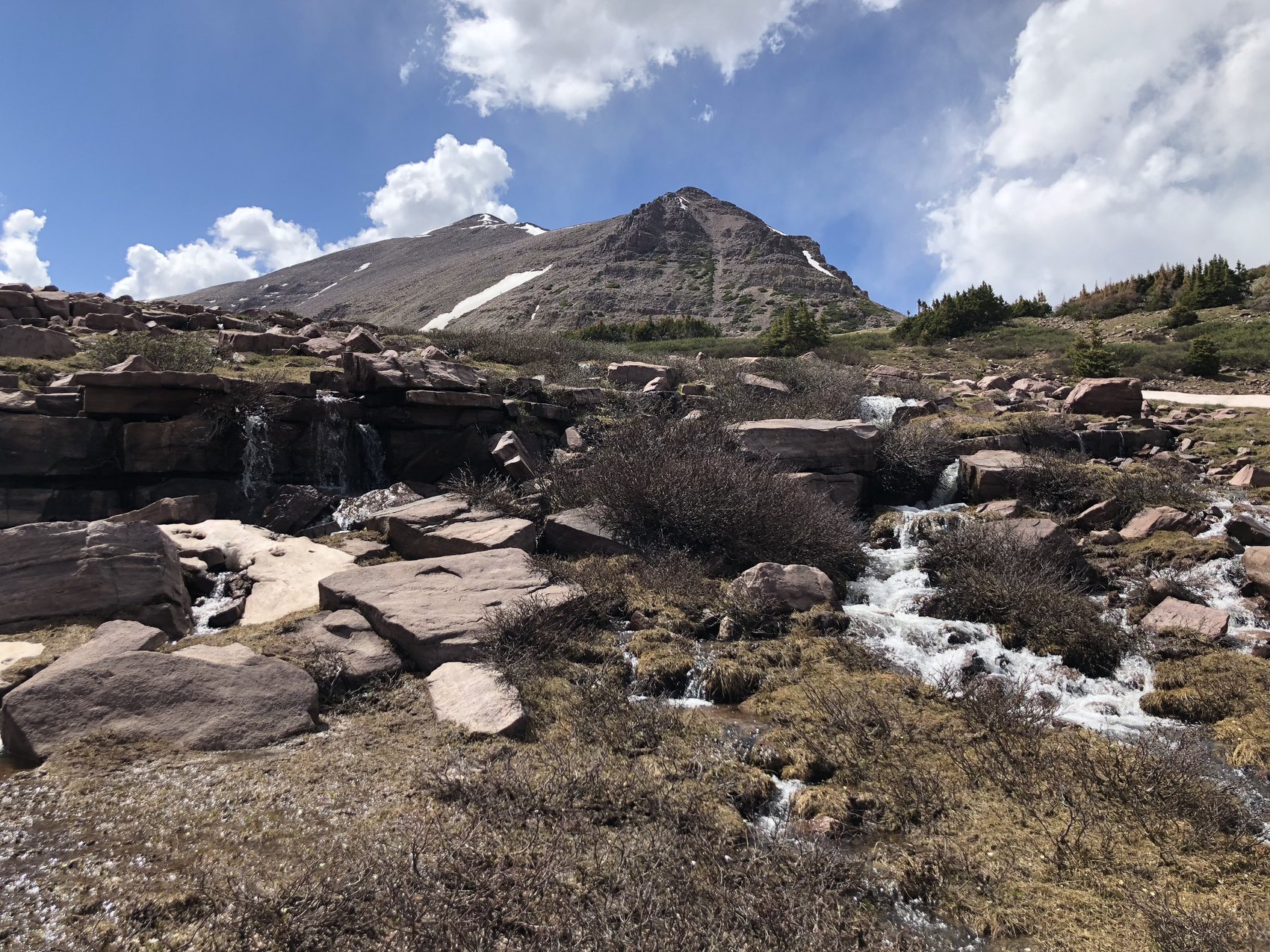 Alpine Runoff landscape print